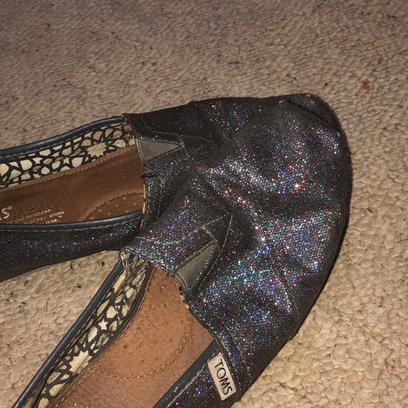Sparkly Toms - Picture 3 of 3
